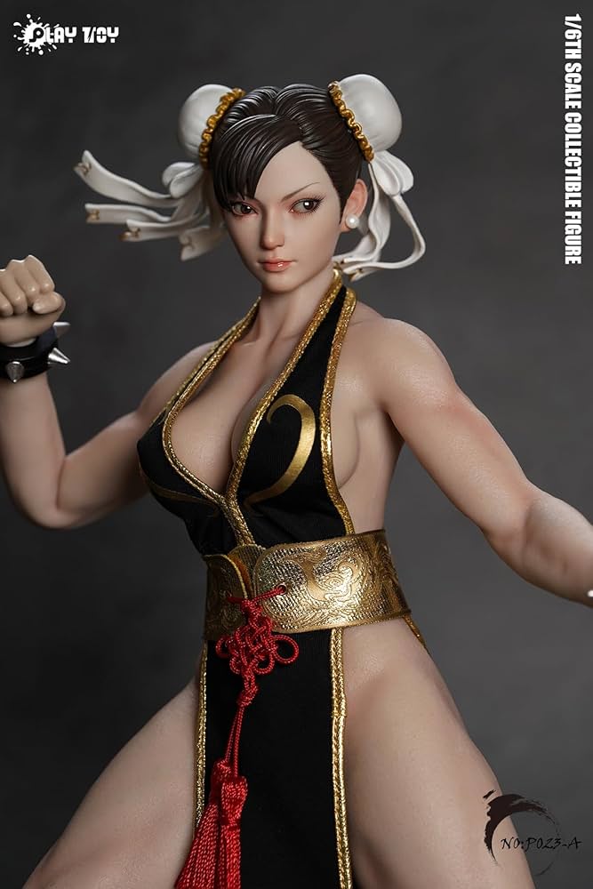 Amazon.co.jp: PLAY TOY 1/6 フィギュア キャラクター 女格闘家